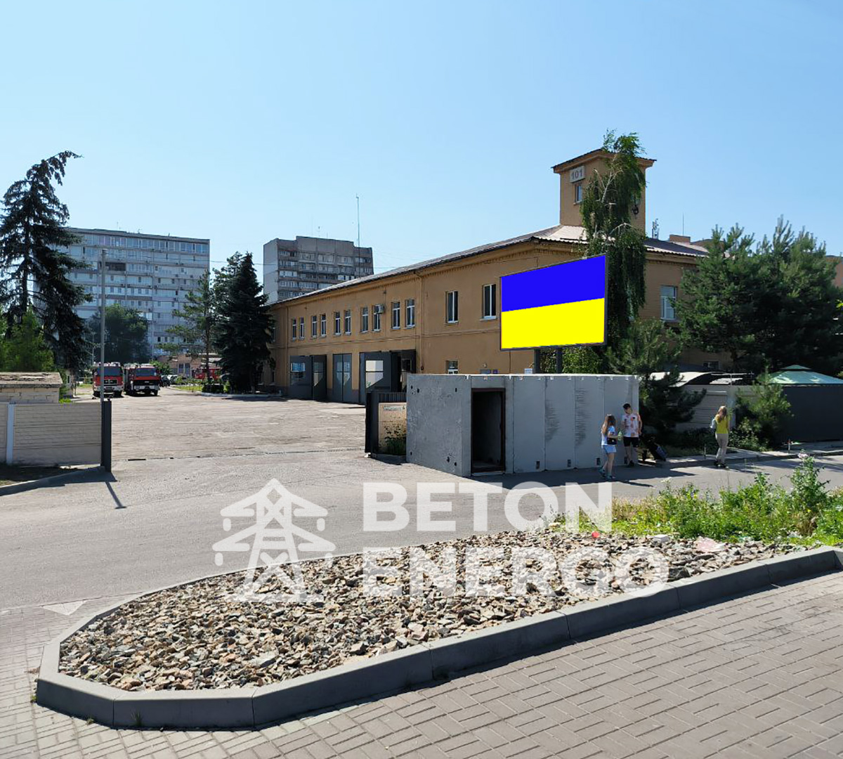 Наземне модульне швидкоспоруджуване укриття